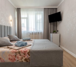 Двухместный номер Standard с балконом и с красивым видом из окна 2 отдельные кровати в Гостевой дом