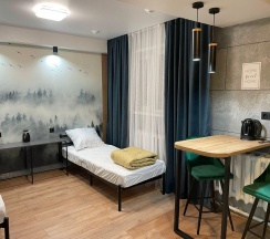 Двухместный номер с 2 односпальными кроватями категории стандарт в Городок