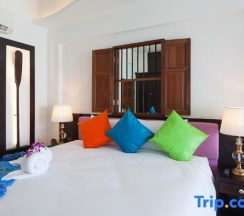 Двухместный номер Deluxe с балконом двуспальная кровать в The samui beach resort