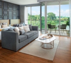Двухместный Studio Suite двуспальная кровать в Отель Wyndham Grand Nai Harn Beach Phuket