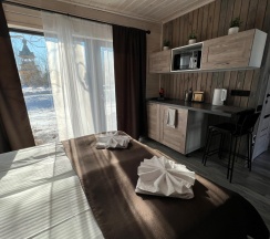 Коттедж улучшенный с 1 двуспальной кроватью в Карлен