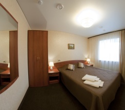 Двухместный полулюкс двуспальная кровать в Nord house