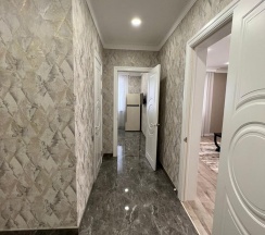 2-комнатные апартаменты улучшенные с 1 двуспальной кроватью и диваном в Apart Ru Hotel