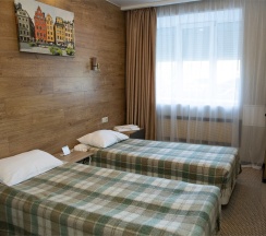 Двухместный номер с 2 отдельными кроватями в Вокруг света