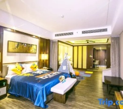 Семейный люкс Deluxe с видом на море в Jinghai Hotel & Resort