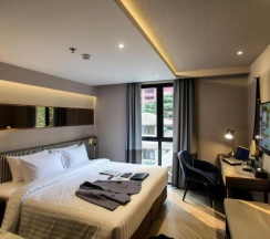 Двухместный номер Standard (двуспальная кровать) в Vince Hotel Pratunam