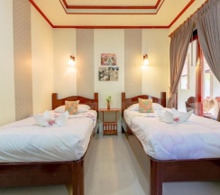 Двухместный номер Standard с видом на сад 2 отдельные кровати в Starlight Haad Rin Resort