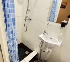 Номер стандарт с 1 двуспальной кроватью (цокольный этаж) в Kovensky