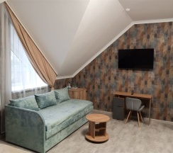 Двухместный Комфорт с дополнительным местом и кондиционером в Колыба