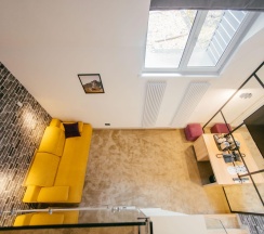 Номер студия с 1 односпальной кроватью в Loft-hotel