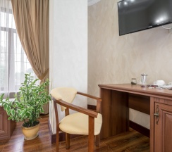 Двухместный номер Deluxe с видом на город двуспальная кровать в Театр