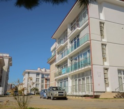Апартаменты стандарт с двуспальной кроватью кв. 102а в Deluxe apartments