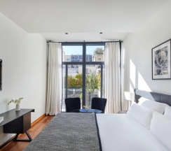 Двухместные апартаменты Eixample with Terrace (двуспальная кровать) в Majestic Hotel & Spa Barcelona GL