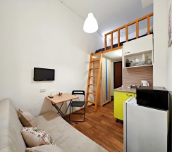 Апартаменты студия в Компания по аренде квартир посуточно