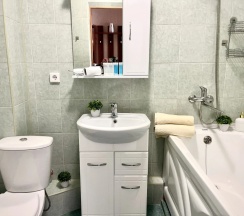 Двухместные апартаменты с балконом (двуспальная кровать) в Квартира в курортной зоне
