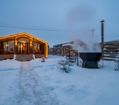 Barnhouse VIP - 1 | Банный чан на территории в Берёзовая роща