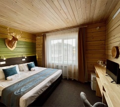 Стандартный двухместный номер в BaikalWood Hotel&SPA