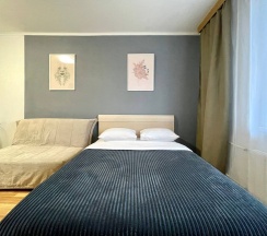 "Flowers" Квартира-студио (Метро Ленинский проспект/Автово, 10 минут на транспорте) в Rauktis apartments