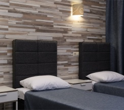 Двухместный номер с двумя раздельными кроватями в Шале де Прованс