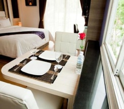 Люкс Deluxe с балконом в iCheck inn Residences Sukhumvit 20