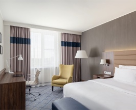 Супериор с одной двуспальной кроватью в Radisson и Конгресс-центр Саранск