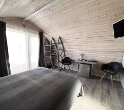 Двухместный коттедж двуспальная кровать в Хутор Пукинниеми