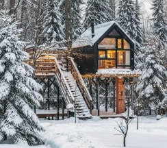 Дом на дереве Прогулка по Нью-Йорку в Вазуза Лав