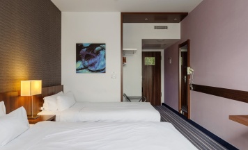 Номер Стандарт с двумя раздельными кроватями в Cosmos Smart Voronezh Hotel