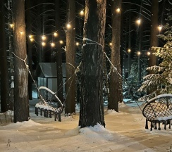 Дом с грилем в Дух тайги