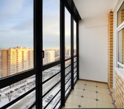 Стандартные однокомнатные апартаменты 12 этаж (332) в Rooms-ekb
