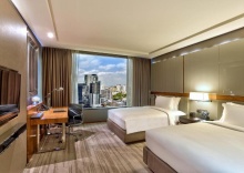 Двухместный номер Deluxe 2 отдельные кровати в Hilton Sukhumvit Bangkok