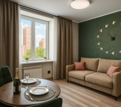 Комфорт Полуторный Диван Мини в Metro apartments