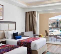 Двухместный номер Deluxe с видом на бассейн 2 отдельные кровати в Pickalbatros White Beach Resort - Hurghada