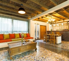 Двухместная вилла двуспальная кровать в Kata Tranquil Villa