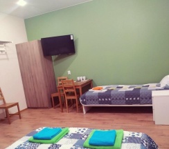 Номер стандарт с 3 односпальными кроватями в Крона