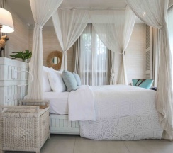 Двухместная вилла с красивым видом из окна двуспальная кровать в Cape Kudu Hotel