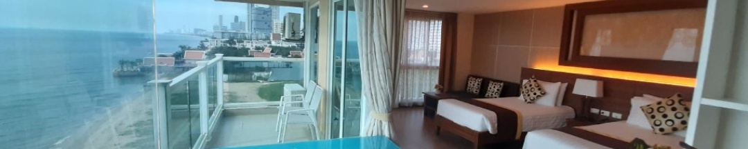 Двухместный номер Executive с видом на океан двуспальная кровать в Saisawan Beach Resort