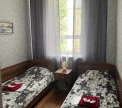 Номер эконом с 2 односпальными кроватями в Восход