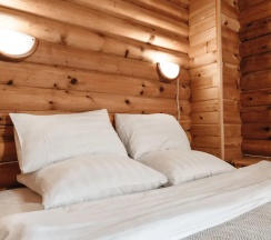 Deluxe*** Room cемейный большой с видом на горы и телевизором (к3R1)  в Шале Леший