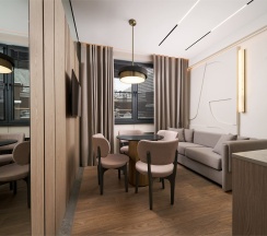 Апартаменты Люкс с отдельной спальней (ЖК Ли Прайм, ул. наб. Полянка, д. 1) в РентаСфера на Каменке