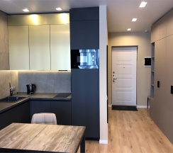 Апартаменты с гостиной и спальней в ЖК "Savin House" в Sibgat Apartments