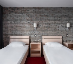 Стандарт Улучшенный двухместный с двумя кроватями в Marins Park Hotel Новосибирск