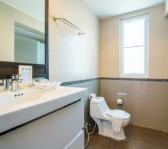 Вилла Deluxe с красивым видом из окна в Отель The Oriental Beach Pearl