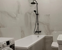 Двухместные апартаменты c 1 комнатой с балконом (двуспальная кровать) в Апартаменты Бобродом Центр правого берега