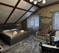 Номер Deluxe с балконом и с видом на горы в Bostan