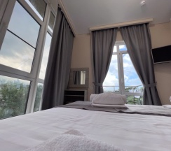 Двухкомнатный четырехместный номер 1 этаж в Moon