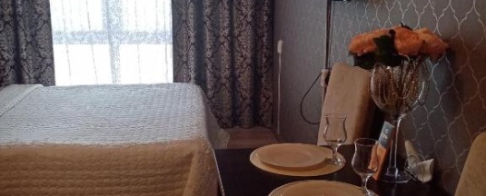 Номер стандарт с 1 двуспальной кроватью в Славная