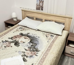 Номер стандарт с 1 двуспальной кроватью (цокольный этаж) в Kovensky