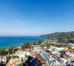 Люкс с 2 комнатами с балконом и с красивым видом из окна в Апартаменты OMNIA  Phuket - Waterfront Karon