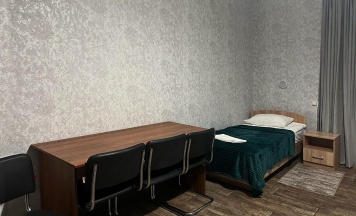 Кровать в 4-местном общем номере в Smart Hotel KDO Курск